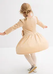 Abito svasato in velluto, bonprix