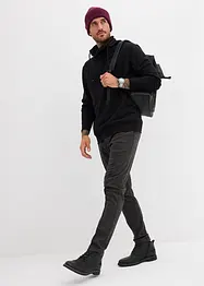 Felpa con collo a scialle in puro cotone biologico, bonprix