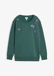 Felpa in misto cotone, bonprix