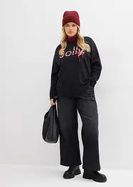 Maglia a maniche lunghe in puro cotone biologico, bonprix