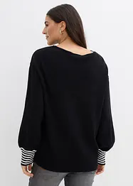 Maglione oversize con stelle, bonprix