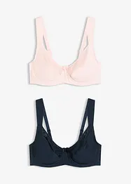 Reggiseno con ferretto (pacco da 2), bonprix