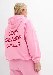 Felpa oversize in puro cotone, bonprix