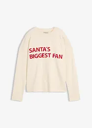 Maglia oversize in cotone, bonprix