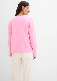 Maglia oversize in cotone, bonprix