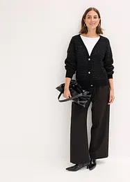 Cardigan in misto viscosa fluente, bonprix