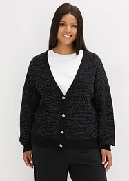 Cardigan in misto viscosa fluente, bonprix