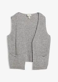 Gilet in filato grosso con lana d'alpaca, bonprix