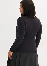 Maglione in filato fine di misto viscosa fluente, bonprix