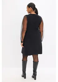 Abito in maglia di misto viscosa fluente, bonprix