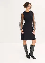 Abito in maglia di misto viscosa fluente, bonprix