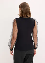 Maglia in misto viscosa fluente, bonprix