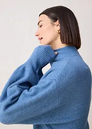 Maglione in lana con alpaca, bonprix