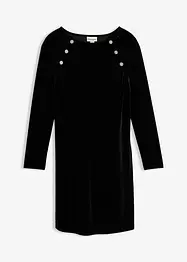 Abito prémaman / da allattamento 2 in 1 in velluto morbido, bonprix