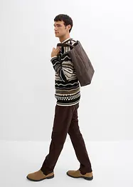 Maglione in  filato grosso di puro cotone, bonprix