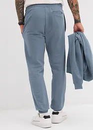 Pantaloni in felpa con piega cucita, bonprix