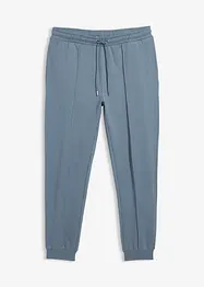 Pantaloni in felpa con piega cucita, bonprix