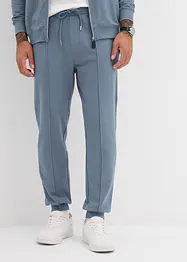 Pantaloni in felpa con piega cucita, bonprix