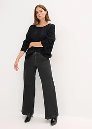 Maglione traforato, bonprix