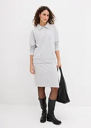 Felpa con piccole borchie, bonprix