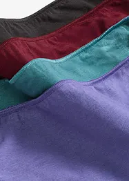 Slip con cotone biologico (pacco da 4), bonprix