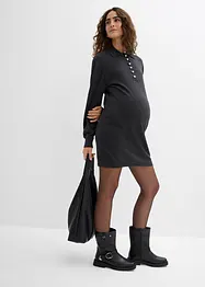Abito prémaman / da allattamento in cotone biologico a maglia fine, bonprix