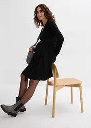 Abito di maglia prémaman a portafoglio, bonprix