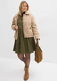 Abito in flanella di puro cotone, bonprix