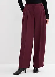 Pantaloni con pinces, girovita comodo e spacchetti, bonprix