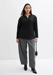 Maglia plissettata, bonprix