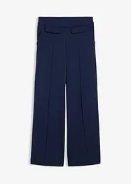 Pantaloni bootcut in misto viscosa leggermente lucido, bonprix