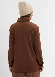 Felpa termica con zip, bonprix