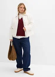 Maglione con scollo a V, bonprix