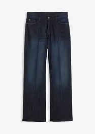 Jeans wide leg, vita media, bonprix