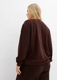 Felpa in spugna morbida, bonprix