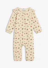 Tutina da neonato in puro cotone biologico, bonprix