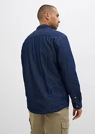 Camicia di jeans con fodera calda, bonprix