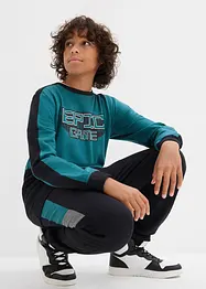 Tuta sportiva in puro cotone biologico, bonprix