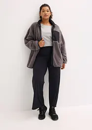 Pantaloni sportivi comodi con larghezza gamba regolabile, bonprix