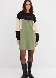 Abito in felpa di puro cotone, bonprix