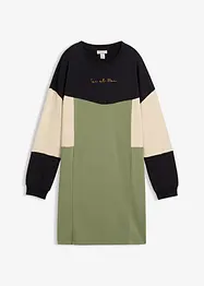 Abito in felpa di puro cotone, bonprix