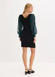 Miniabito aderente con cut-out alle maniche, bonprix