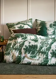 Biancheria da letto con paesaggio boschivo, bonprix