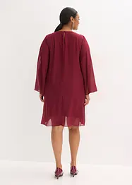 Abito in chiffon con applicazione di strass, bonprix