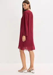 Abito in chiffon con applicazione di strass, bonprix