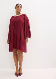 Abito in chiffon con applicazione di strass, bonprix