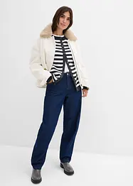 Cardigan girocollo in filato fine, bonprix