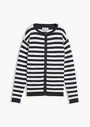 Cardigan girocollo in filato fine, bonprix