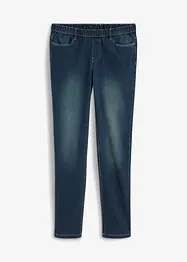 Jeggings skinny con cinta comoda, vita media, bonprix