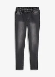 Jeggings skinny con cinta comoda, vita media, bonprix